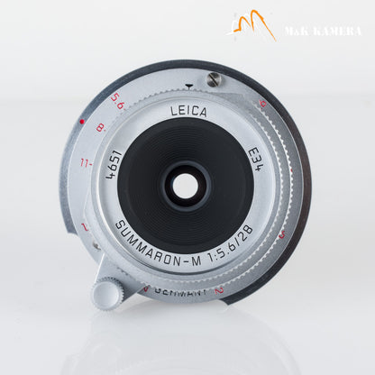 Brand New Leica Summaron-M 28mm/F5.6 Lens Germany 11695 #11695