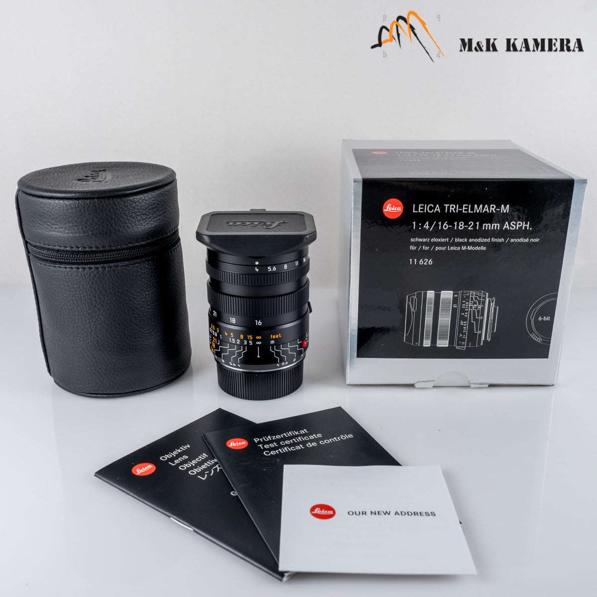 Leica Tri-Elmar-M 16-18-21mm/F4.0 ASPH Lens Germany 11626 #88933