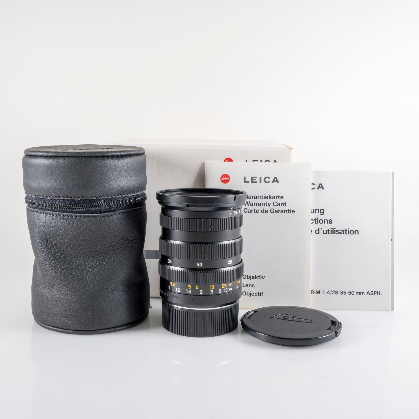 Leica Tri-Elmar-M 28-35-50mm/F4.0 E55 Asph boxed 11890 #23810