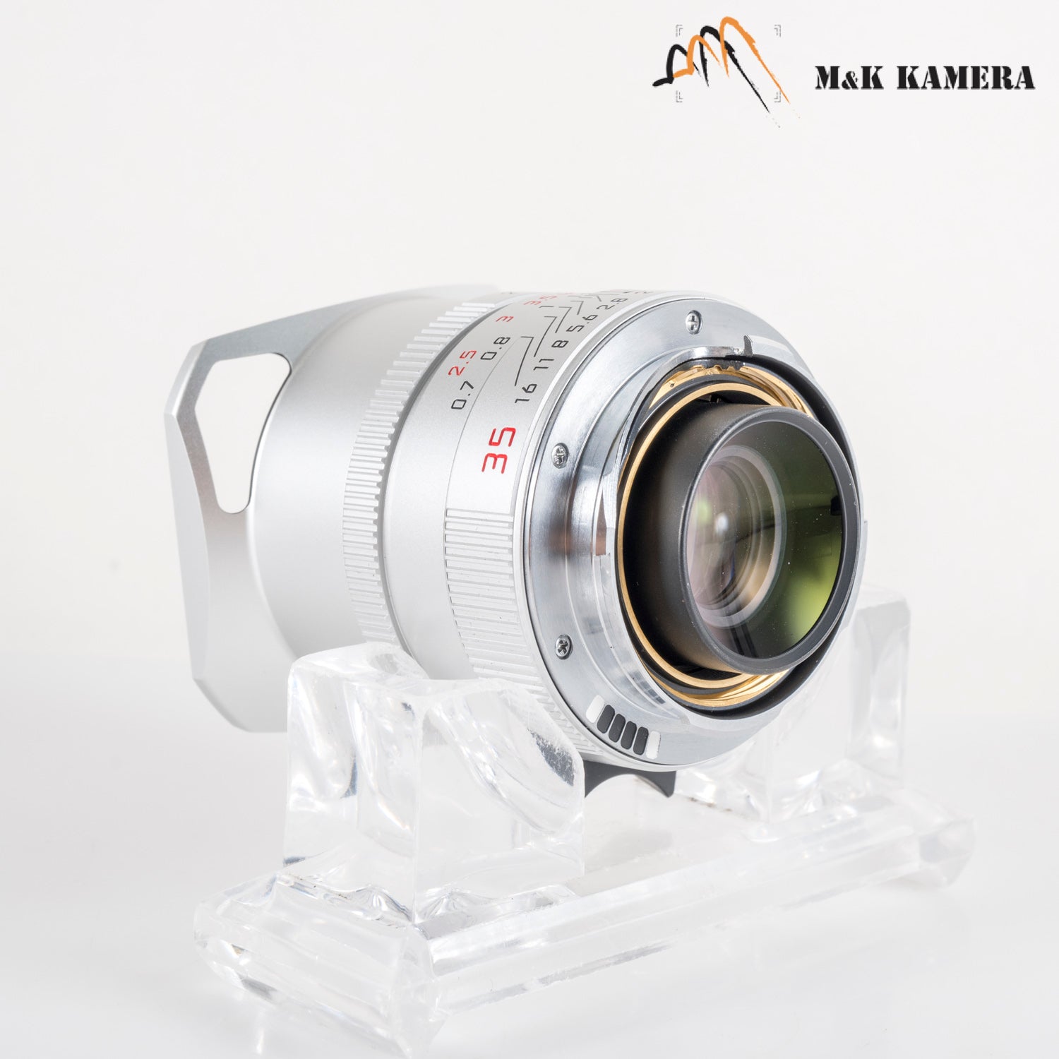 Leica Summicron-M 35mm/F2.0 ASPH V2 Silver Lens Germany 11674