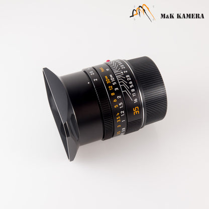 Brand New Leica Summicron-M 35mm/F2.0 E39 ASPH Ver.II 11673 Black Lens Germany 11673 #11673