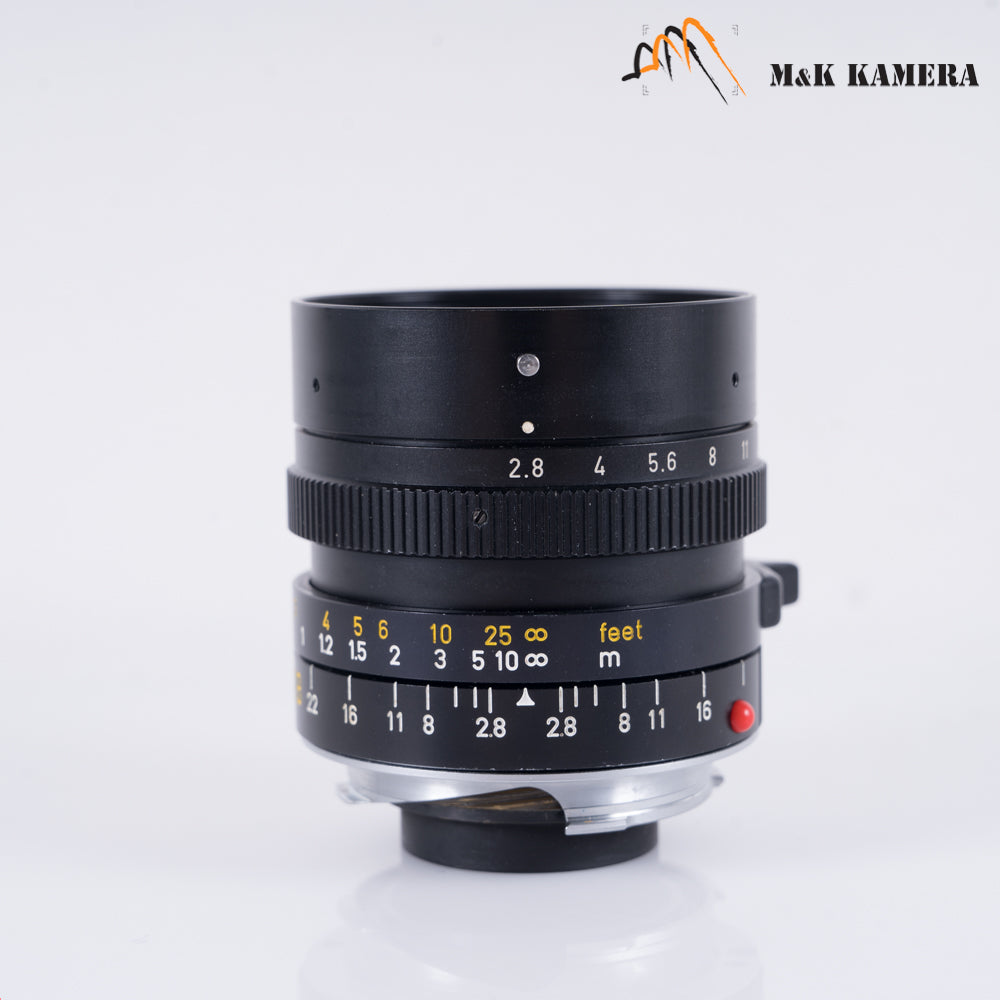 LEITZ Leica Elmarit-M 28mm/F2.8 Ver.III Lens Yr.1983 Canada 11804 #10669