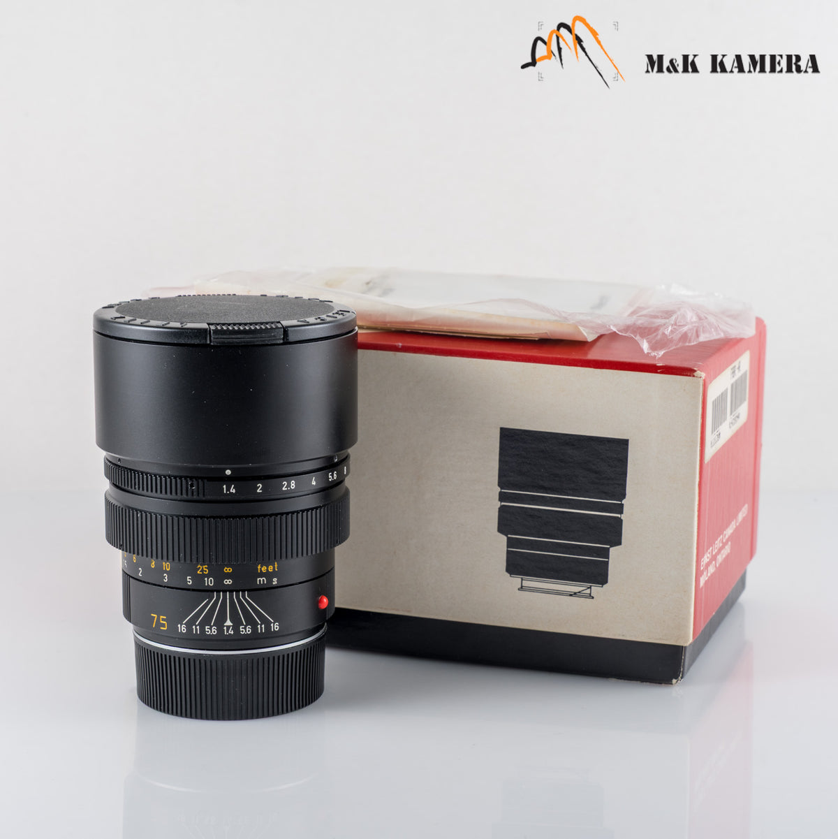 Leica Summilux-M 75mm/F1.4 Ver.II Lens Yr.1988 Canada 11815 #24020