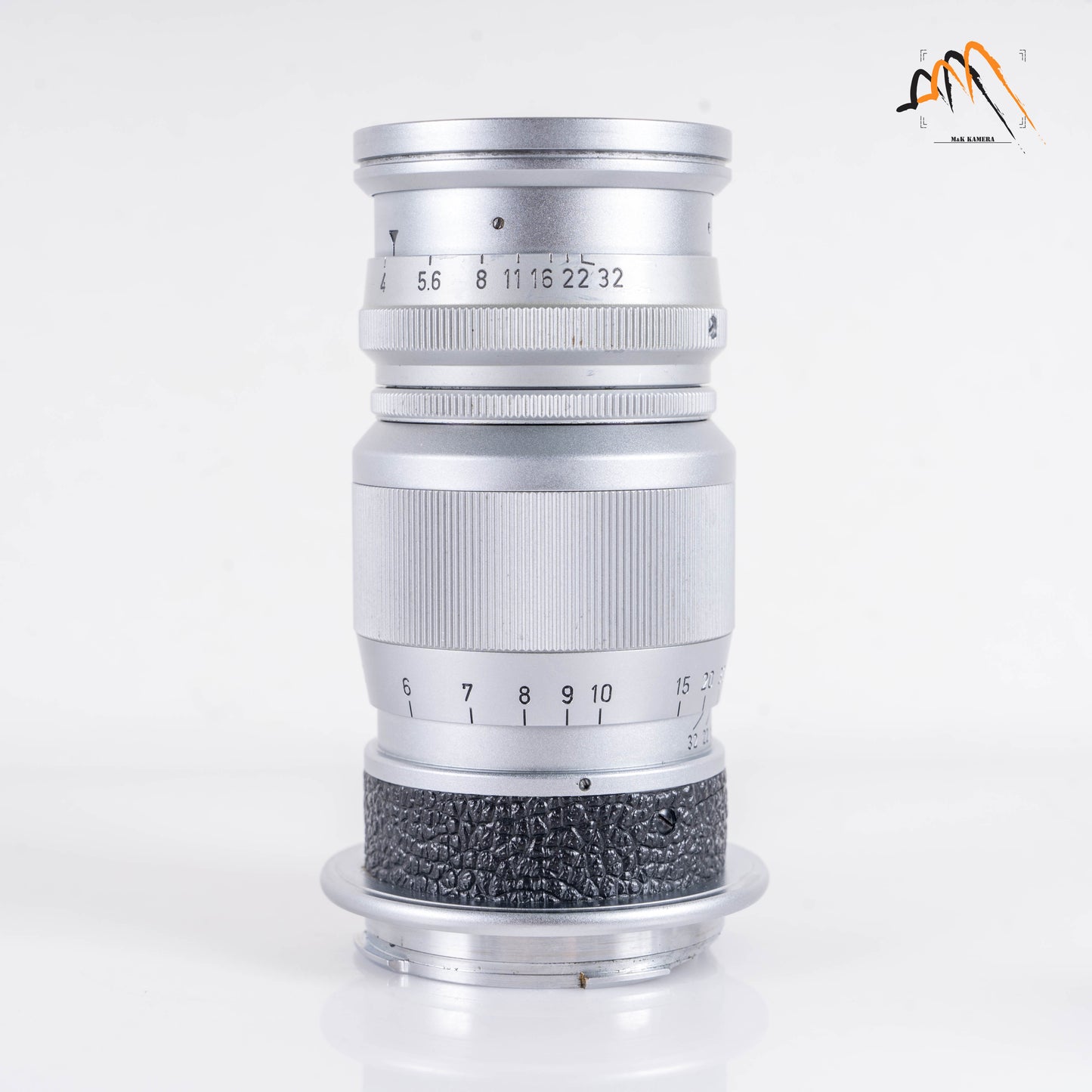 LEITZ Leica Elmar M 90mm/F4.0 Silver Lens Yr.1958 Germany #23458