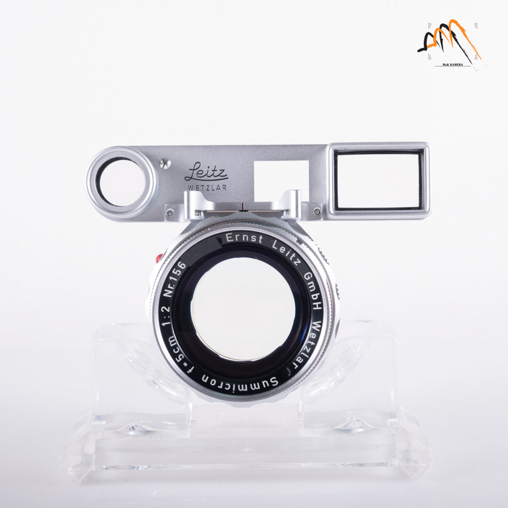 LEITZ Leica Summicron M 50mm/F2.0 Ver.II V2/ Dual Range DR Lens Yr.1958 Germany #23530