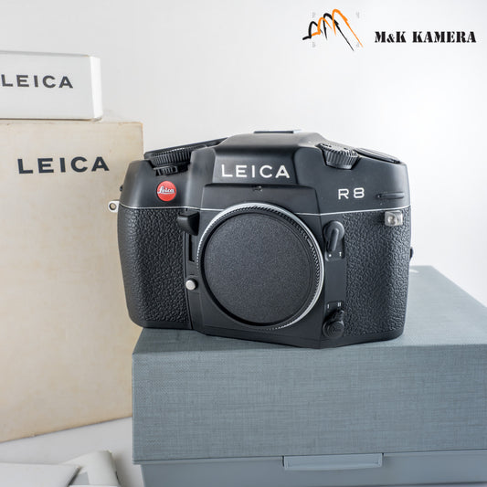 Leica R8 Film SLR Camera Black boxed 10081 #23954