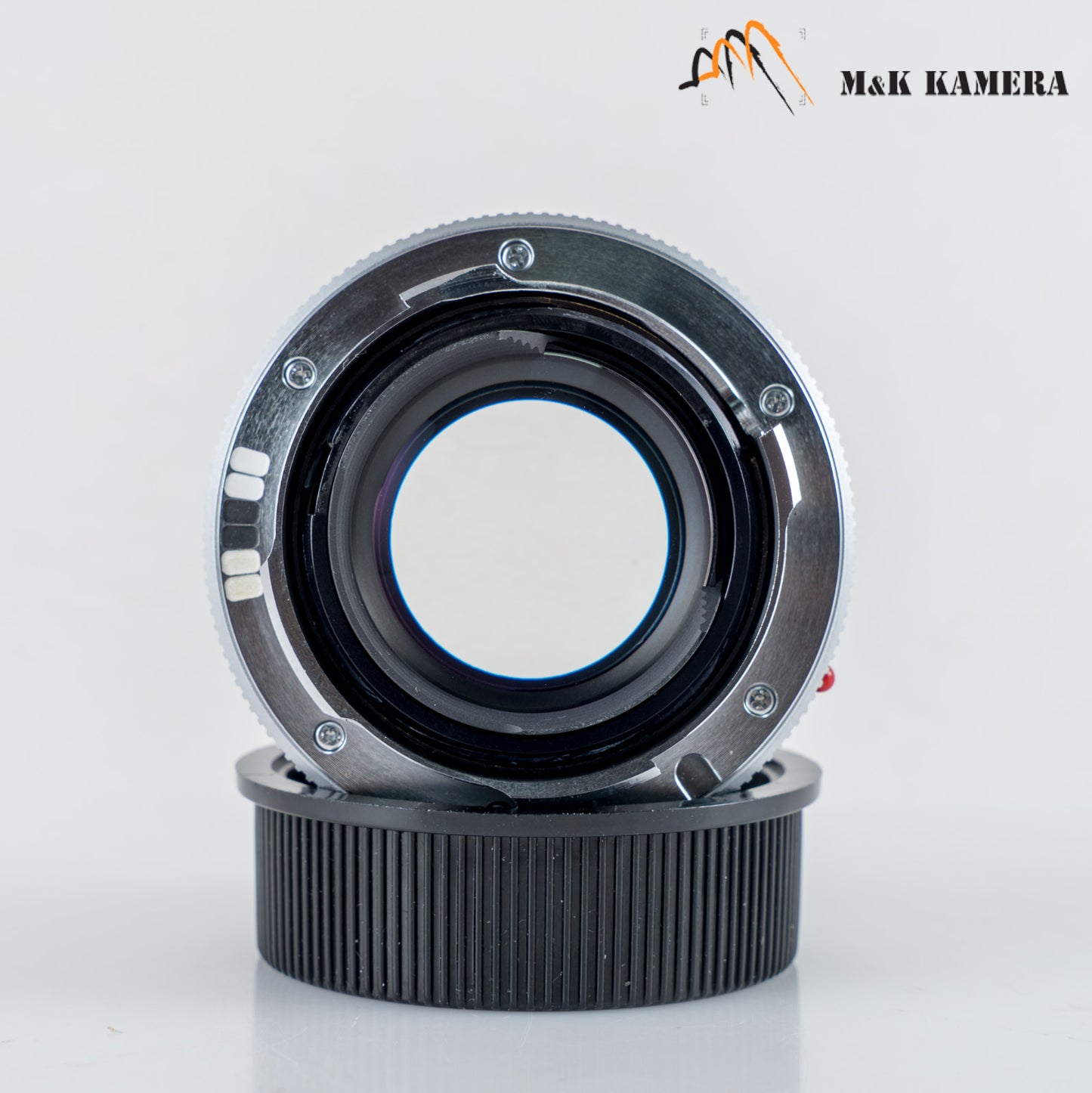 Leica Summilux-M 35mm/F1.4 E46 Steel Rim 2022 Silver Lens Germany 11301 #23977